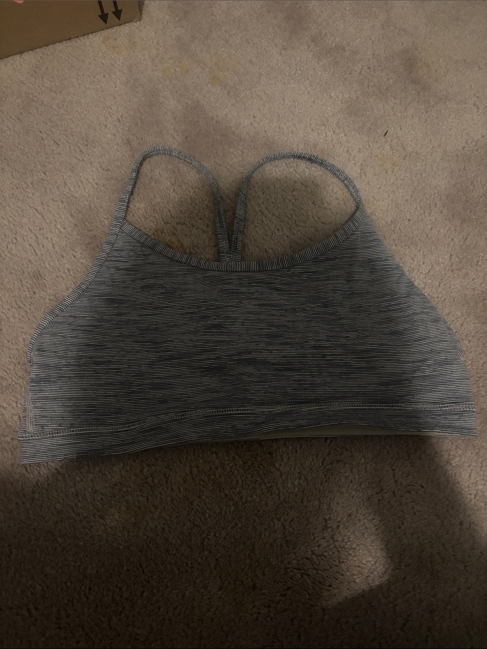 Lululemon Seamless Heathered Sports Bra - Gray